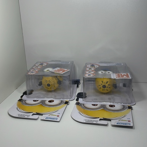 Despicable Me Minion Made Drop and Pop Jumping Minions Phil & Stuart NIP lot 2 - Picture 7 of 10